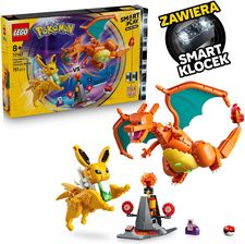 LEGO Pokemon 72167 SMART Play: Charizard kontra Jolteon — ostateczna bitwa