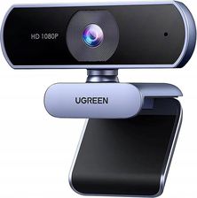 Ranking Kamera internetowa Full Hd z mikrofonami do nagrań Video Usb-a szara Dobra kamera internetowa z mikrofonem