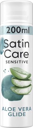 Gillette Satin Care Sensitive Żel do golenia 200 ml