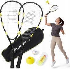 Zdjęcie Hypermotion Speed Badminton – Zestaw 2 Rakiety, 5 Lotek, Piłka, Torba - Trzebinia