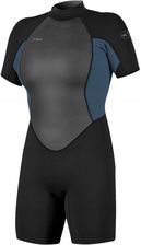 Zdjęcie O'Neill Pianka Damska Oneill Reactor 2Mm Back Zip S/S Spring Black/Copenblue Roz 10 - Pułtusk