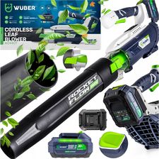 Zdjęcie Wuber Dmuchawa akumulatorowa 20V 2kg 137 km/h 10 m³/min W04401 - Drobin