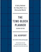 Zdjęcie TIME BLOCK PLANNER DZIENNY ORGANIZER CZASU - Krzywiń