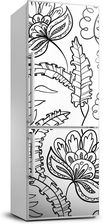 Zdjęcie Tulup Okleina meblowa samoprzylepna na lodówkę Tło Zentangle 70X190 - Bartoszyce