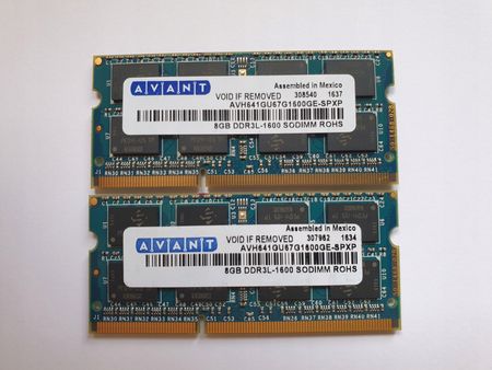 DDR3 16GB 2x8GB DDR3 So-dimm PC3 12800S 1600MHz - Opinie i ceny na