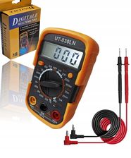Zdjęcie Multimetr Miernik Prądu Cyfrowy Elektryczny Lcd Ut-830Ln (Ut830Ln) - Tarczyn
