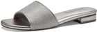 MARCO TOZZI Damskie by GMK, Feel ME wkładka, miękka wyściółka wewnętrzna, 2-87102-42 pantofle, platynowe, rozmiar 38 EU, Platinum, 38 EU
