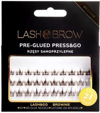 Zdjęcie Lash Brow Rzęsy Samoprzylepne Press & Go Classy Night Brownie - Mońki