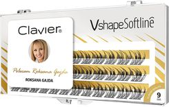 Zdjęcie Clavier Vshape Softline by Roksana Gajda - Kępki Rzęs 9 mm - Głogów