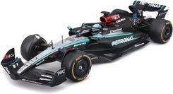Zdjęcie Bburago Formula With Helmet & Plastic Stand Mercedes-Amg - Brzostek
