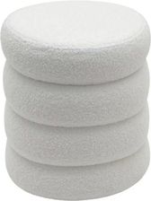 Zdjęcie Invicta Interior Puf Vogue Boucle biała biała 41 cm 48640 KOD: 4251561923307 - Trzebinia