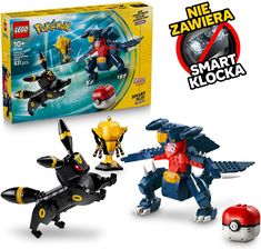 LEGO Pokemon 72165 SMART Play: Umbreon kontra Garchomp — walka o mistrzostwo