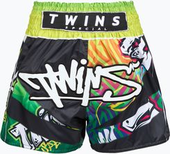 Zdjęcie Twins Special Spodenki Treningowe Muay Thai Twins Graffiti Graffiti L - Zielonka