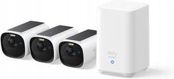 Zdjęcie Eufy Zestaw 3-kamer Eufycam E40 2K MaxColour Homekit 3 1 - Pyrzyce