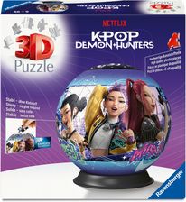 Zdjęcie Ravensburger  Puzzle 3D Kula Kpop Demon Hunters 72 Elem. 028857 - Nowogród Bobrzański