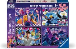 Zdjęcie Ravensburger Puzzle Dla Dzieci 2D: Kpop Demon Hunters 4X100 El. - Opalenica