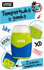 Zdjęcie St. Majewski Temperówka Z Gumką 2W1 Loozz - Ostroróg