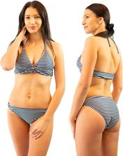 Zdjęcie Strój kąpielowy damski bikini w paski Captain Mike® rozmiar XL - Barczewo
