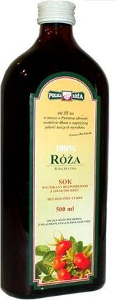 Polska Róża 100% Sok Z Owoców Dzikiej Róży 500Ml Bez Cukru