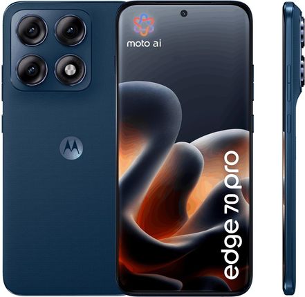 Motorola Edge 70 Pro 12/512 ГБ темно-синій - фото 3
