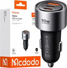 Zdjęcie Mcdodo Szybka Ładowarka Samochodowa Do Telefonu Laptopa 2X Usb C A 90W - Urzędów