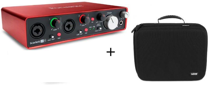 DJ機材 Ficusrite Scarlett 2i4 Gen2 Focusrite Scarlett 2i4 2nd Gen karta dźwiękowa - cena
