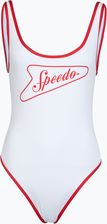Zdjęcie Speedo Strój Pływacki Jednoczęściowy Damski Solid Bound Scoop High Risk Red/Bright White - Piaseczno