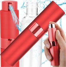 Zdjęcie Mawe Podróżny Atomizer Do Perfum Butelka Flakonik Na Perfumy Przekręcany Lux Czerwony 8ml - Wisła