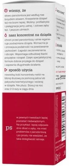 Tołpa expert parodontosis koncentrat na dziąsła 8 g - zdjęcie 1 Tołpa expert parodontosis koncentrat na dziąsła 8 g