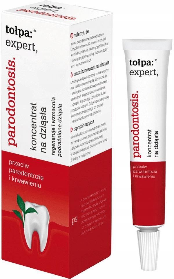 Tołpa expert parodontosis koncentrat na dziąsła 8 g - zdjęcie 2 Tołpa expert parodontosis koncentrat na dziąsła 8 g
