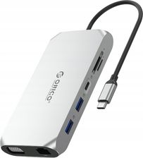 Zdjęcie Stacja dokująca Orico XCR 12w1 (ORICOXCRX22SVBP211107) - Sopot