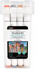 Zdjęcie St. Majewski Markery Artystyczne Pastelowe 11 Kolorów + Blender Loozz Art - Rypin