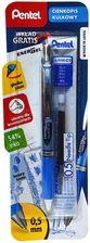 Zdjęcie Pentel Cienkopis Żelowy Kulkowy 0,5mm Niebieski + Wkład - Kowal