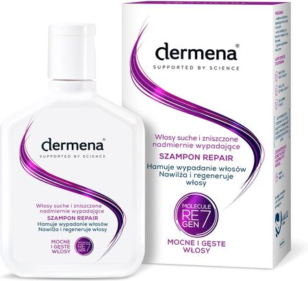 Dermena Repair szampon przeciw wypadaniu włosów włosy suche i zniszczone 200ml
