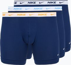 Zdjęcie Bokserki męskie Nike Essential Cotton Stretch 3 pary blue graphite - Podkowa Leśna