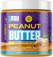 Zdjęcie 6Pak Peanut Butter Crunchy Krem orzechowy, 500 g - Biecz