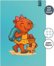 Zdjęcie Ev-Corp Zeszyt A4 32K.W Kratkę Kapibara Plaża 90G - Brwinów
