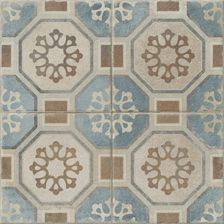 Zdjęcie Cersanit Patchwork Palette Gpt1236 Blue Gres Szkliwiony Mat 42x42 - Działoszyn