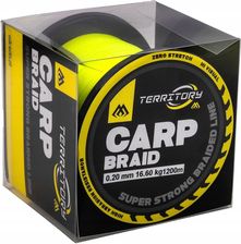Zdjęcie Mikado Plecionka Territory Carp Braid 0.16Mm / 1200 M Żółty Fluo - Nasielsk