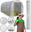 Kontrasto Sama Folia Zamienna Poszycie Tunel Foliowy Ogrodowy 4X2,5X2 10M² Biała