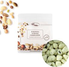 Zdjęcie Żurawina w białej czekoladzie 500g - Sanok