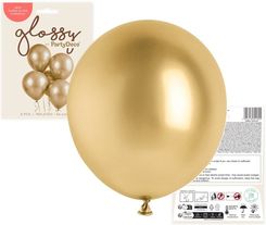 Zdjęcie Party Deco Balony Glossy 46cm Nowa Seria Złote 5szt. - Myślenice