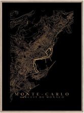 Zdjęcie Mapa Formuła 1 Monako Monte Carlo Circuit De Monaco Mapsbyp - Orneta