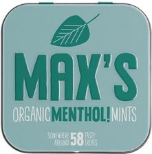 Zdjęcie Maxs Organic Max's Organic Miętuski miętowe Menthol Mints 35g BIO - Lidzbark Warmiński