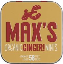 Zdjęcie Maxs Organic Max's Organic Miętuski imbirowe Ginger Mints 35g BIO - Lidzbark Warmiński