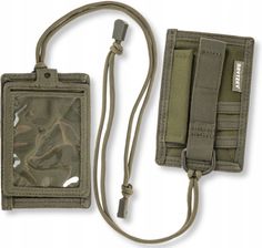 Zdjęcie Etui Organizer na dokumenty identyfikator Brytzky Tactical Badge Olive - Aleksandrów Łódzki