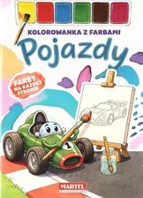 Zdjęcie Kolorowanka Z Farbami Pojazdy - Warszawa
