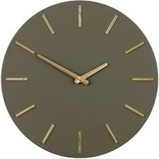 Zdjęcie MICA Zegar ścienny oliwkowy 35.5 cm 8720362956501 - Karczew