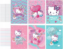 Zdjęcie Coolpack 6X Zeszyt A5 32 Kartki: 3X Kratka Trzylinia Hello Kitty - Lipsko