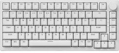 Zdjęcie Klawiatura Ajazz AK820 Red Switch Biały (AK820RW) - Sompolno